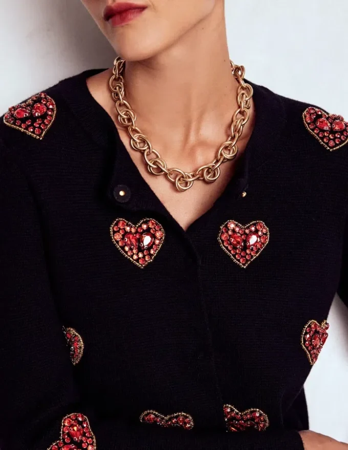 Double Twist Chain Necklace Gold Colour Double Twist Chain Necklace Gold Colour