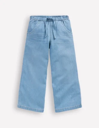 Draw Cord Jean Light Wash Denim