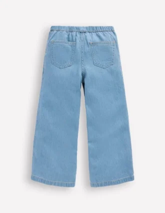 Draw Cord Jean Light Wash Denim