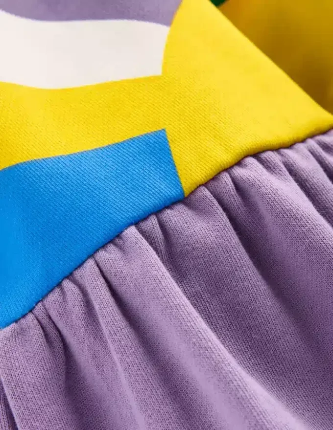 Drop Shoulder Sweat Dress Aster Purple Sunray Drop Shoulder Sweat Dress Aster Purple Sunray