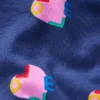 Drop Shoulder Sweat Dress Starboard Blue Love Hearts Drop Shoulder Sweat Dress Starboard Blue Love Hearts