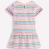 Dropped Sleeve Tunic Multi Stripe Dropped Sleeve Tunic Multi Stripe