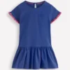 Dropped Sleeve Tunic Navy