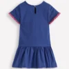 Dropped Sleeve Tunic Navy