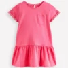Dropped Sleeve Tunic Pink