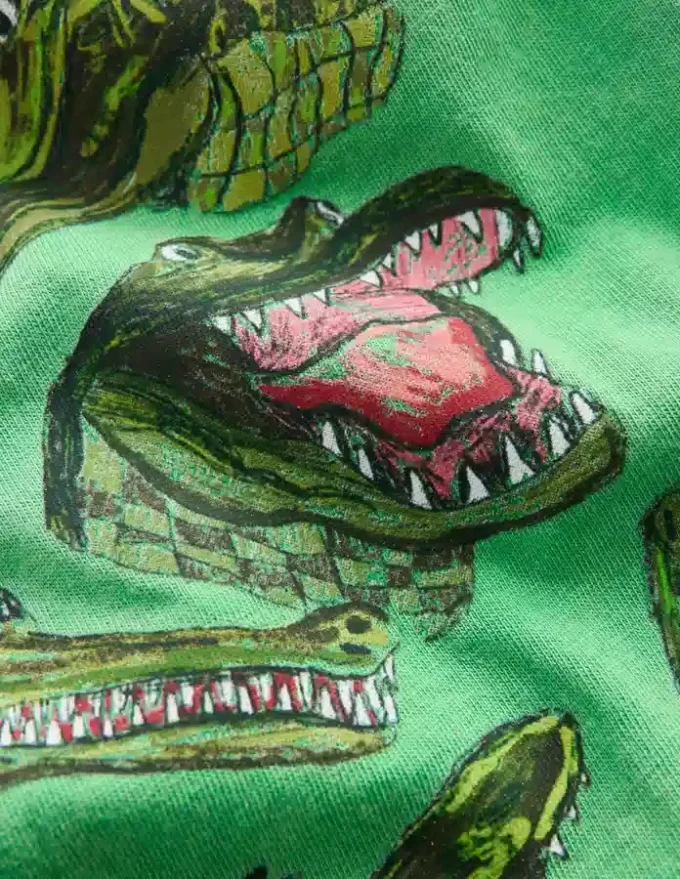 Educational T-shirt Aloe Green Crocs Educational T-shirt Aloe Green Crocs