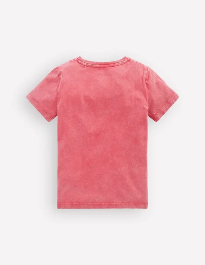 Educational T-shirt Red Dino Educational T-shirt Red Dino