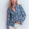 Effie Smocked Detail Shirt Blossom Cluster Effie Smocked Detail Shirt Blossom Cluster