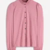 Effie Smocked Detail Shirt Lilas Effie Smocked Detail Shirt Lilas