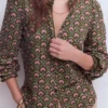 Effie Smocked Detail Shirt Mayfly, Flower Lattice Effie Smocked Detail Shirt Mayfly, Flower Lattice