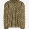 Effie Smocked Detail Shirt Mayfly, Flower Lattice Effie Smocked Detail Shirt Mayfly, Flower Lattice