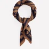 Elisabeth Silk Square Scarf Heart Scatter Elisabeth Silk Square Scarf Heart Scatter