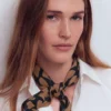 Elisabeth Silk Square Scarf Heart Scatter Elisabeth Silk Square Scarf Heart Scatter