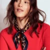 Elisabeth Silk Square Scarf Multi, Cheetah Pop