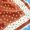 Elisabeth Silk Square Scarf Multi, Painted Dot Elisabeth Silk Square Scarf Multi, Painted Dot