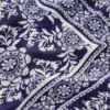 Elisabeth Silk Square Scarf Navy Decorative Blossom Elisabeth Silk Square Scarf Navy Decorative Blossom