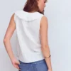 Eliza Sleeveless Top White Eliza Sleeveless Top White