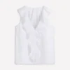 Eliza Sleeveless Top White Eliza Sleeveless Top White