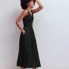 Elodie Jersey Maxi Dress Black Elodie Jersey Maxi Dress Black