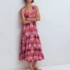 Elodie Jersey Maxi Dress Cherry Blush, Tropical Forest Elodie Jersey Maxi Dress Cherry Blush, Tropical Forest