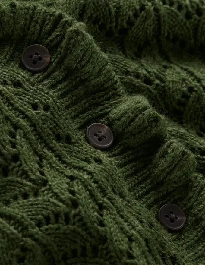 Eloise Frill Henley Jumper Promenade Green Eloise Frill Henley Jumper Promenade Green