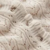 Eloise Frill Henley Jumper Warm Ivory Eloise Frill Henley Jumper Warm Ivory
