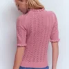Eloise Frill T-Shirt Spring Blossom Pink Eloise Frill T-Shirt Spring Blossom Pink