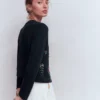 Embellished Knit Cardigan Navy Embellished Knit Cardigan Navy