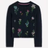 Embellished Knit Cardigan Navy Embellished Knit Cardigan Navy