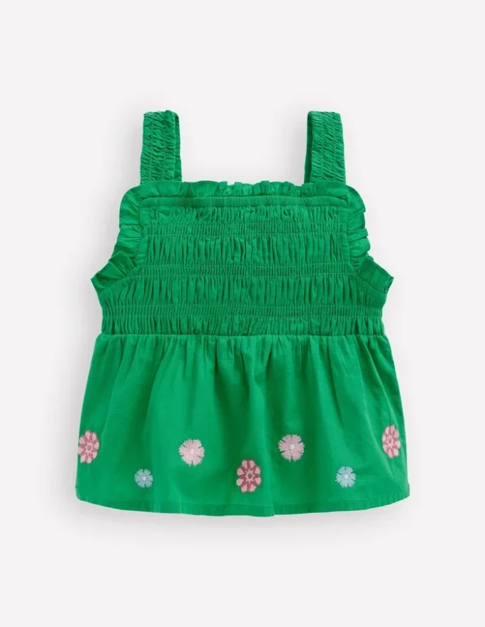 Embellished Strappy Top Sapling Green Embellished Strappy Top Sapling Green