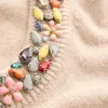 Embellished T-Shirt Chinchilla Melange Embellished T-Shirt Chinchilla Melange