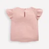 Embroidered Frilly Woven Top Lotus Strawberries Embroidered Frilly Woven Top Lotus Strawberries