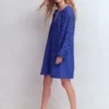 Embroidered Sleeve Kaftan Blue Embroidery Embroidered Sleeve Kaftan Blue Embroidery