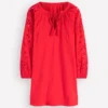 Embroidered Sleeve Kaftan Red Embroidery Embroidered Sleeve Kaftan Red Embroidery
