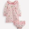 Embroidered Smocked Dress Pink Multi Floral Heart Flower Embroidered Smocked Dress Pink Multi Floral Heart Flower