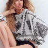 Embroidered Vacation Top Ivory Embroidered Vacation Top Ivory