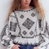 Embroidered Vacation Top Ivory Embroidered Vacation Top Ivory