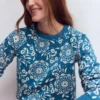 Emi Printed Sweatshirt Decorative Blossom Emi Printed Sweatshirt Decorative Blossom