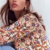 Emi Printed Sweatshirt Multi, Enchanted Gardenia Emi Printed Sweatshirt Multi, Enchanted Gardenia