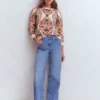 Emi Printed Sweatshirt Multi, Enchanted Gardenia Emi Printed Sweatshirt Multi, Enchanted Gardenia