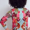Emi Printed Sweatshirt Tropical Safari Placement Emi Printed Sweatshirt Tropical Safari Placement