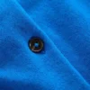 Emilia Cotton Crew Cardigan Kingfisher Blue Emilia Cotton Crew Cardigan Kingfisher Blue