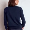 Emilia Cotton Crew Cardigan Navy Emilia Cotton Crew Cardigan Navy