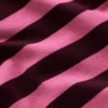 Emilia Cotton Crew Sweater Chestnut/Pink Stripe Emilia Cotton Crew Sweater Chestnut/Pink Stripe