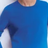 Emilia Cotton Crew Sweater Kingfisher Blue Emilia Cotton Crew Sweater Kingfisher Blue