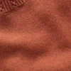 Emilia Cotton Crew Sweater Roasted Chestnut Brown Emilia Cotton Crew Sweater Roasted Chestnut Brown