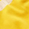 Emilia Cotton Crew T-shirt Pineapple Yellow, Ivory Emilia Cotton Crew T-shirt Pineapple Yellow, Ivory