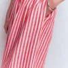 Emma Linen Maxi Skirt Bright Cherry and Ivory Stripe Emma Linen Maxi Skirt Bright Cherry and Ivory Stripe