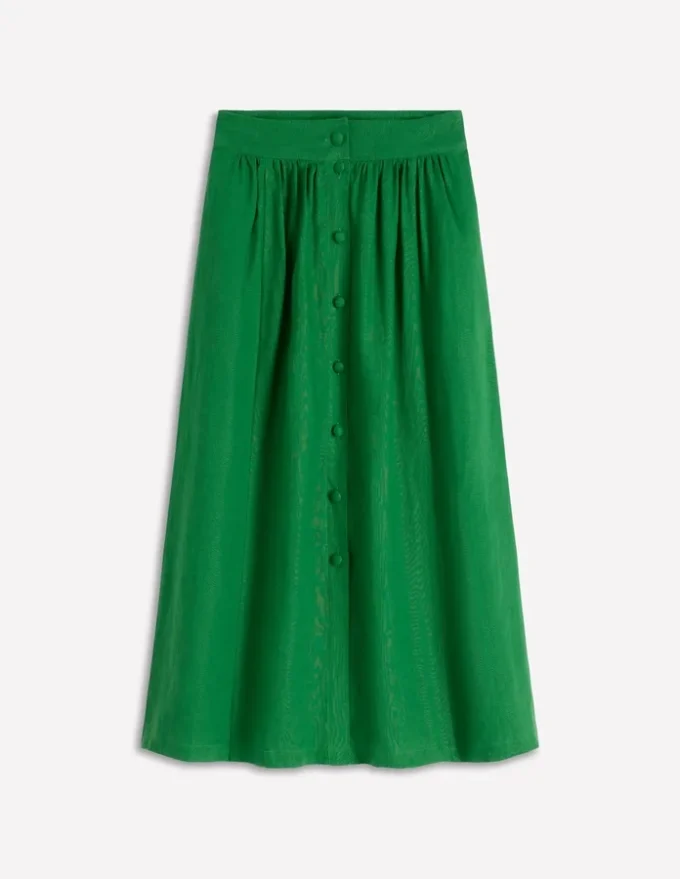 Emma Linen Maxi Skirt Highland Green Emma Linen Maxi Skirt Highland Green