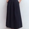 Emma Linen Maxi Skirt Navy Emma Linen Maxi Skirt Navy